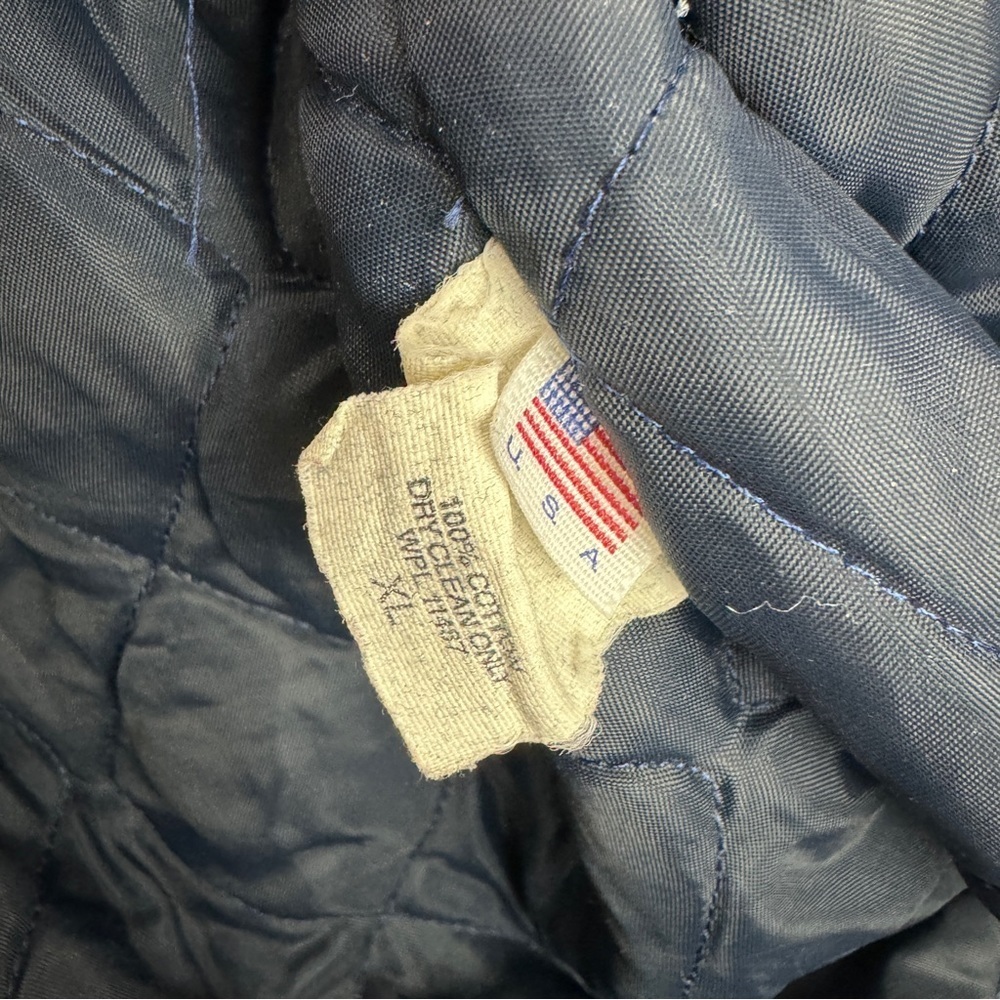 Universal Studios Vintage Film Crew On Location Denim Varsity Size XL - Picture 7 of 10